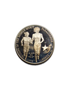 ESTADOS UNIDOS 1995 P, 1 DOLLAR, BLIND RUNNER 2