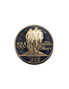 ESTADOS UNIDOS 1995 P, 1 DOLLAR, CYCLIST 2
