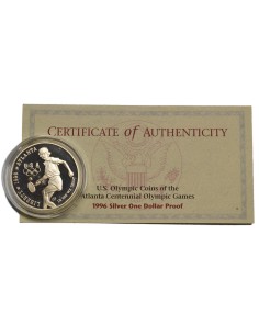 ESTADOS UNIDOS 1996 P, 1 DOLLAR, TENNIS