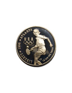 ESTADOS UNIDOS 1996 P, 1 DOLLAR, TENNIS 2
