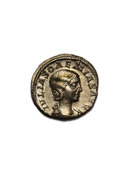 JULIA SOEMIAS, 220-222 d.C. Denario