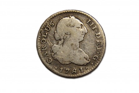CARLOS III 1781. 1 REAL, MADRID