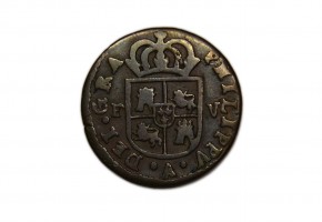 FELIPE V 1710. 1 Treseta, Valencia