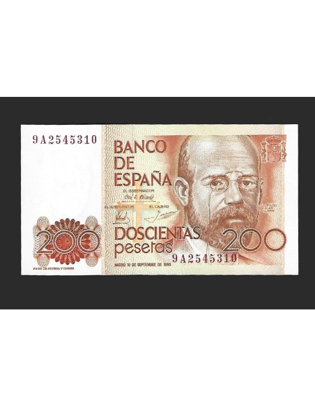 JUAN CARLOS I 200 PESETAS SERIE 9A