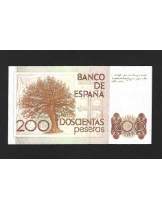 JUAN CARLOS I 200 PESETAS SERIE D 2