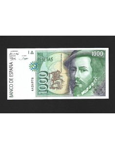 JUAN CARLOS I 1000 PESETAS 1992 SIN SERIE