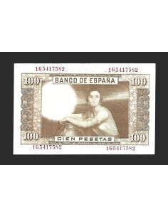 ESTADO ESPAÑOL 100 PESETAS 1953 SERIE A 2