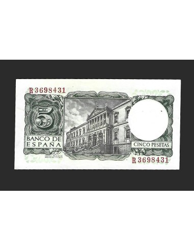 ESTADO ESPAÑOL 5 PESETAS 1954 SERIE R