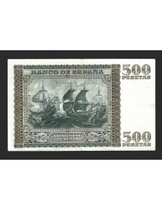 ESTADO ESPAÑOL 500 PESETAS 09-01-1940 SERIE A 2