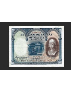 ALFONSO XIII, 500 Pesetas 24/07/1927
