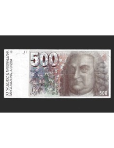 SUIZA,1976. 500 FRANCOS