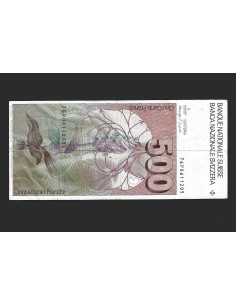 SUIZA,1976. 500 FRANCOS 2