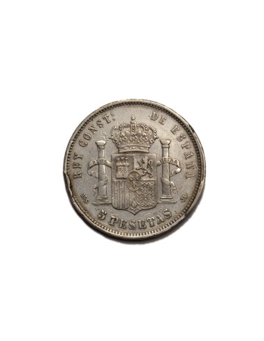 ALFONSO XII 5 Pesetas 1882 * 18-81