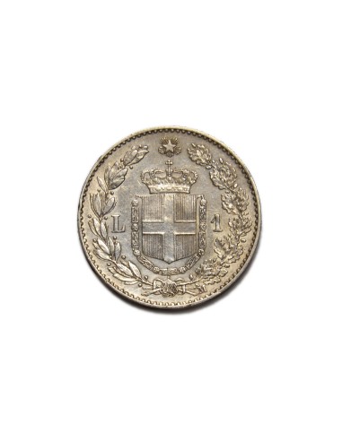 ITALIA 1887,  1 Lira, Milán