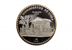 CUBA 2001,  10 Pesos. Templete