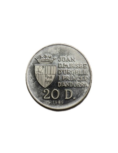 ANDORRA 1989,  20 DINERS