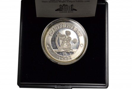 IRLANDA DEL NORTE 1992, 25 ECU