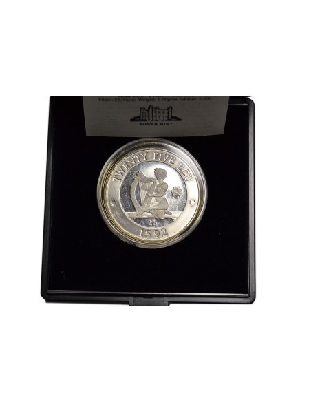 IRLANDA DEL NORTE 1992, 25 ECU