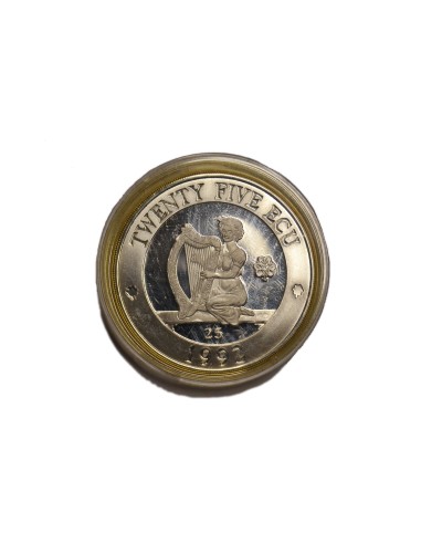 IRLANDA DEL NORTE 1992, 25 ECU