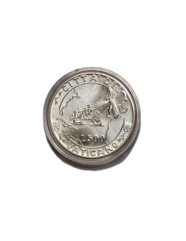 VATICANO 1992, 500 LIRAS