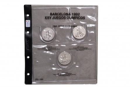GUINEA 1988,  100, 200 Y 300 FRANCS