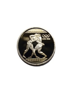 GRECIA 1996, 1000 DRACMAS (OLIMPIADA) 2