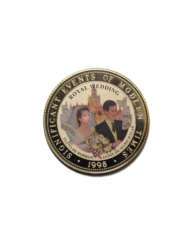 SOMALIA 1998, 250 SHILLINGS, BODA REAL : ELENA  DE BORBON Y JAIME DE MARICHALAR