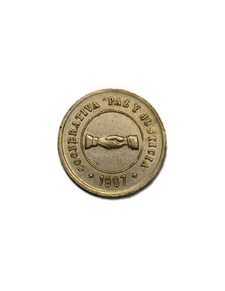 Cooperativa Paz y Justicia 1907, San Martin de Provensals, 50 céntimos