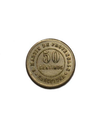 Cooperativa Paz y Justicia 1907, San Martin de Provensals, 50 céntimos