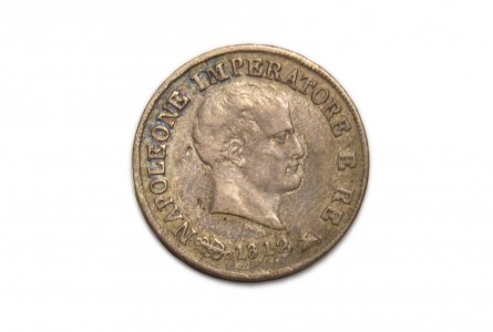 ITALIA. REINO DE NAPOLEON 1812, 10 SOLDI VENECIA