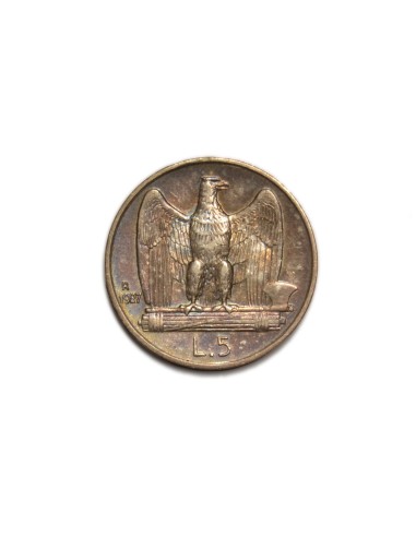 ITALIA 1927 R, 5 Liras