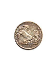 ITALIA 1927 R, 10 Liras 2