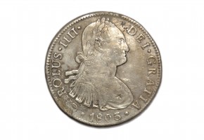 CARLOS IV, 1803. 8 Reales México-F.T.