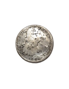 CARLOS IV, 1805. 8 Reales Lima-J.P.