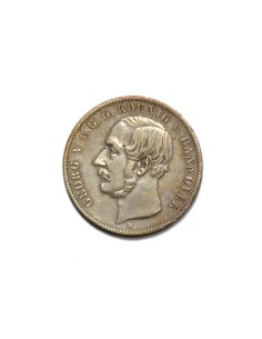 ESTADOS ALEMANES - HANNOVER, 1854. 1 THALER