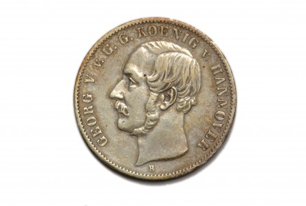 ESTADOS ALEMANES - HANNOVER, 1854. 1 THALER