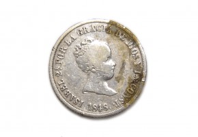 ISABEL II 1848, 2 Reales, Madrid