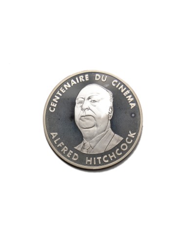 FRANCIA 1995, 100 Francos, Hitchcock-Garbo-Fellini (3 monedas)