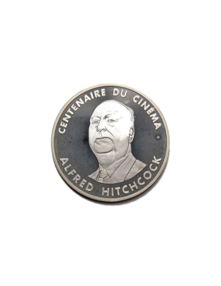 FRANCIA 1995, 100 Francos, Hitchcock-Garbo-Fellini (3 monedas)