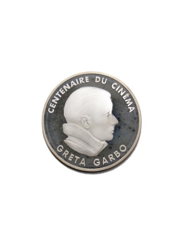 FRANCIA 1995, 100 Francos, Hitchcock-Garbo-Fellini (3 monedas)