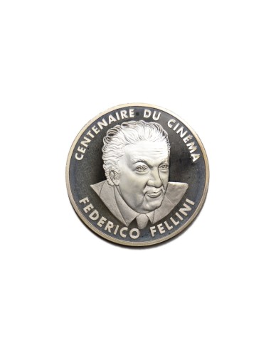 FRANCIA 1995, 100 Francos, Hitchcock-Garbo-Fellini (3 monedas)