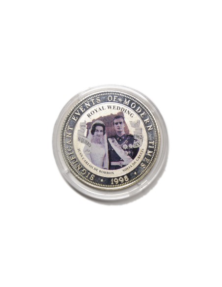 SOMALIA 1998, 250 SHILLINGS, BODA REAL : JUAN CARLOS DE BORBON Y SOFIA DE GRECIA
