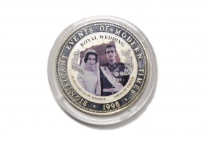 SOMALIA 1998, 250 SHILLINGS, BODA REAL : JUAN CARLOS DE BORBON Y SOFIA DE GRECIA