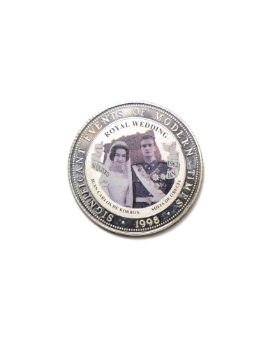 SOMALIA 1998, 250 SHILLINGS, BODA REAL : JUAN CARLOS DE BORBON Y SOFIA DE GRECIA