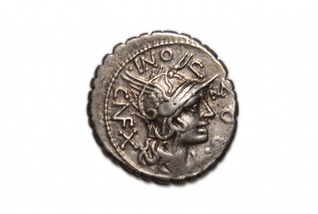 POMPONIA. denario 118 a J.C.