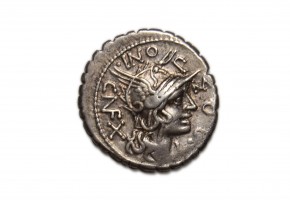 POMPONIA. denario 118 a J.C.