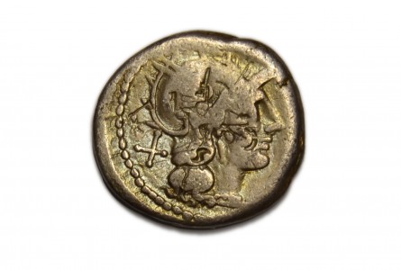ATILIA. denario 155 a J.C.