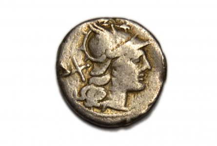 DOMITIA. denario 189-180 a J.C.