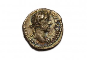 ANTONINO PIO, 155-156 d.C. Denario 