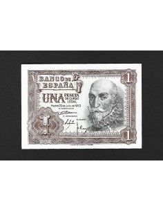 ESTADO ESPAÑOL 1 PESETA 1953 SERIE N
